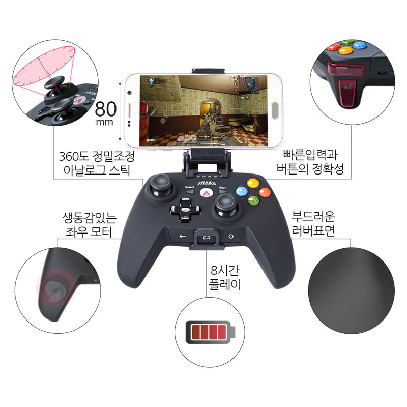 S2B Wired Wireless (Bluetooth) iOS Android Mapping PC Mac Cloud Gaming Specialized